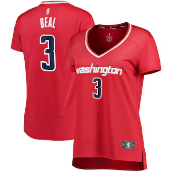 womens fanatics branded bradley beal red washington wizards-209